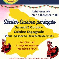 Atelier cuisine partagée espagnole