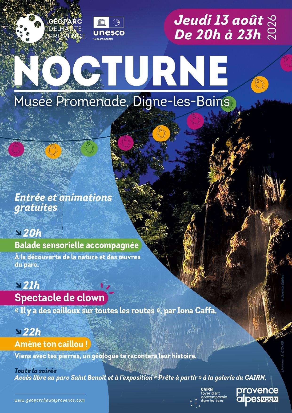 Nocturne du Musée Promenade