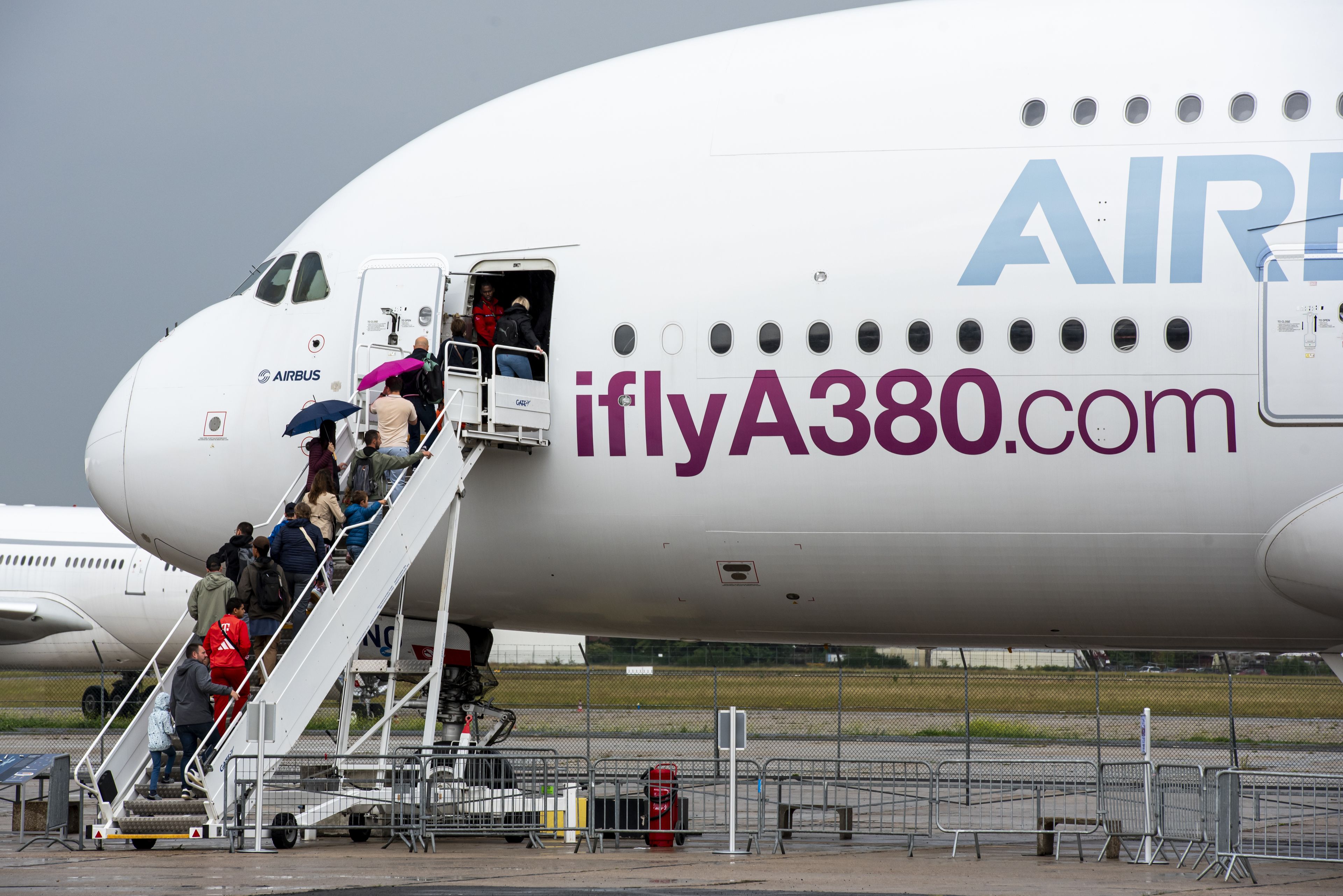 Visite exceptionnelle du chantier de l’Airbus A380