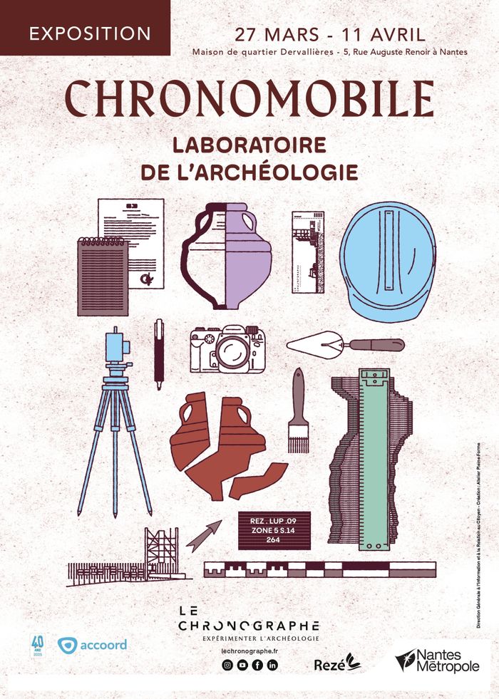 Exposition Chronomobile - Laboratoire de l’Archéologie