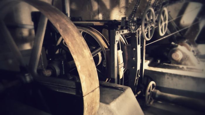 Visite de la machinerie du funiculaire de Bregille