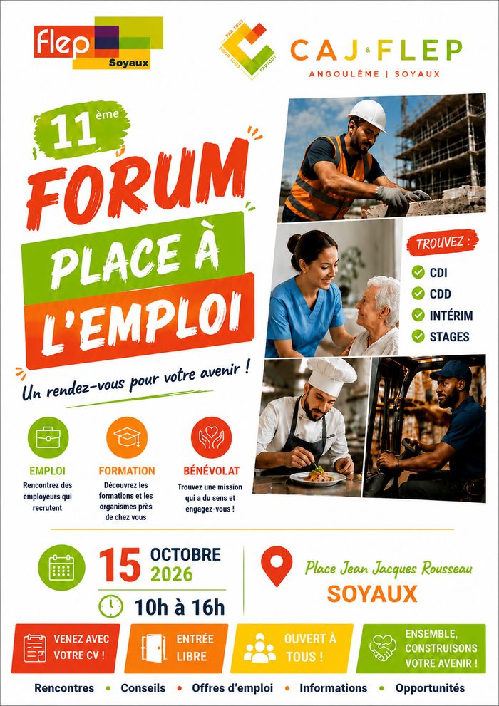Forum Emploi, formation et bénévolat