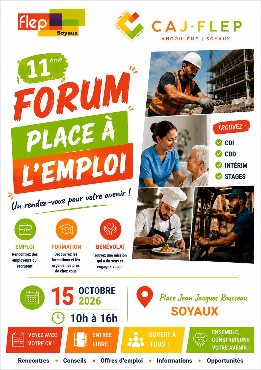 FORUM "Place à l'emploi"