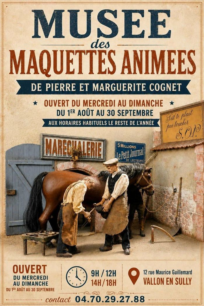 Visite du musée des maquettes animées