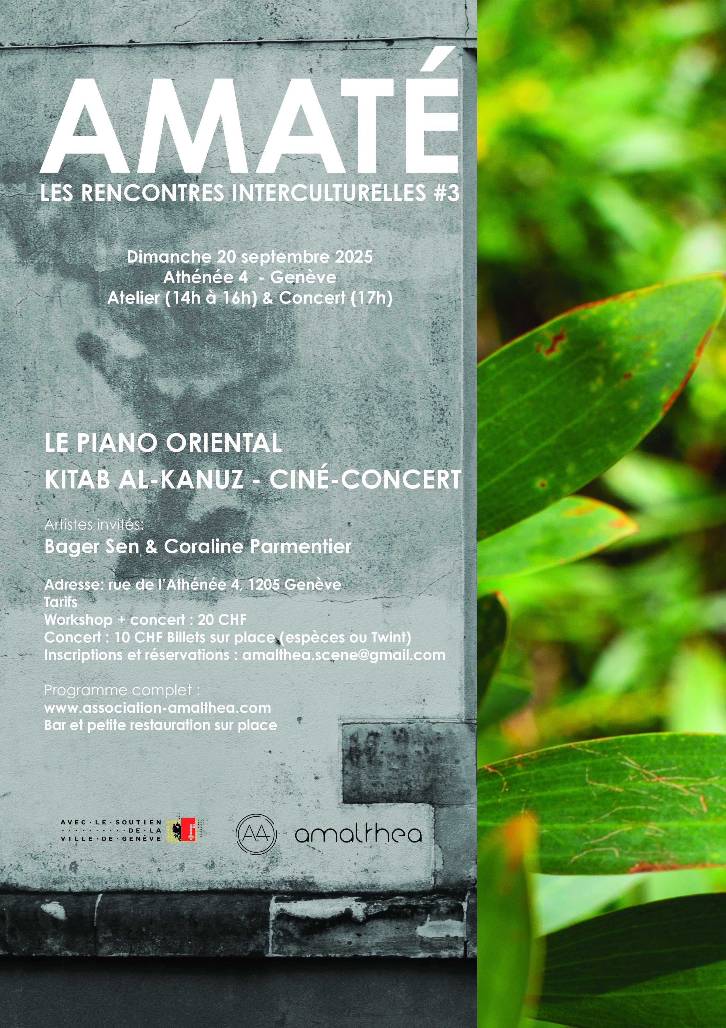 Amaté - les rencontres interculturelles #3 Le piano oriental