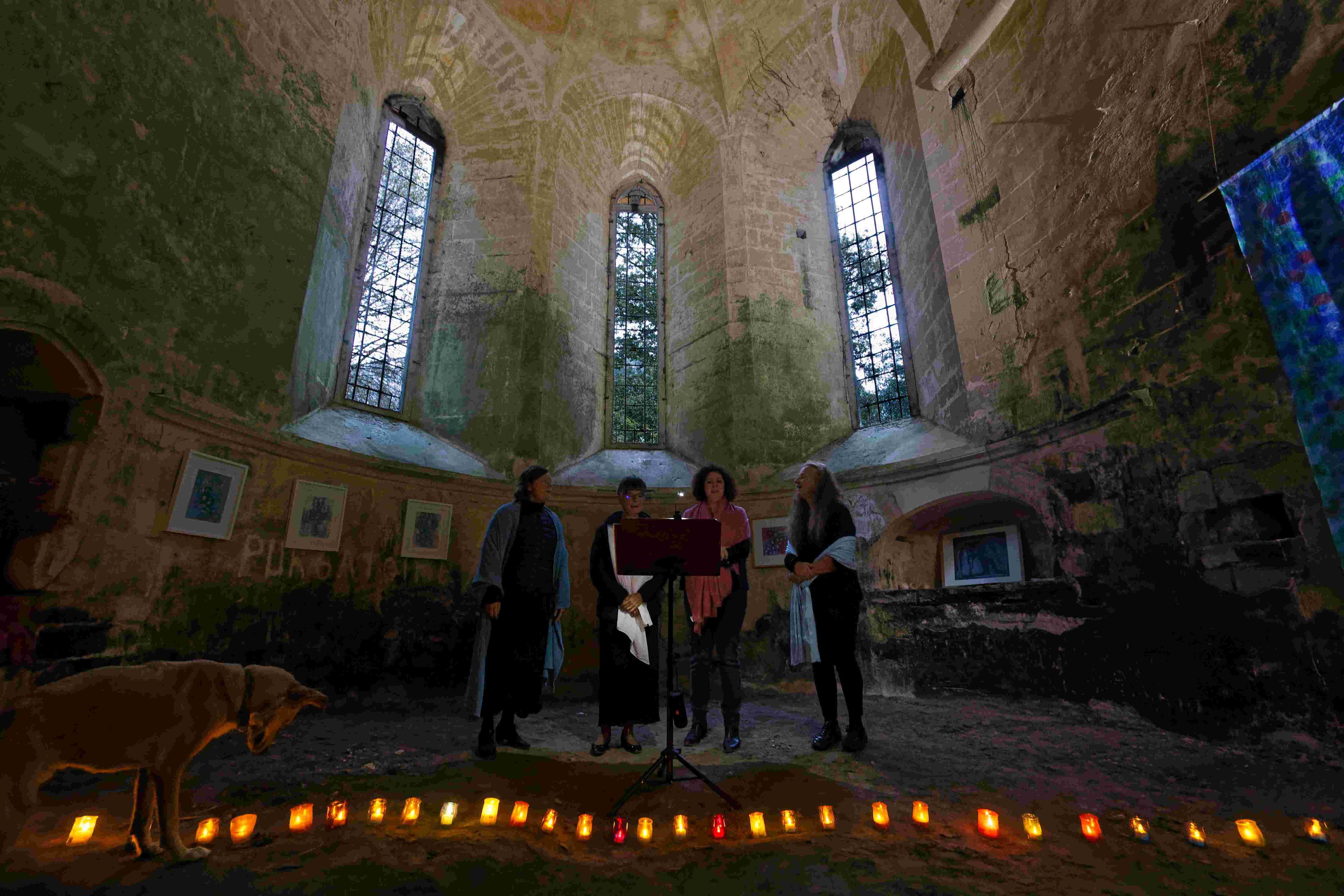 Concert de chant sacré dans la chapelle des Moulineaux