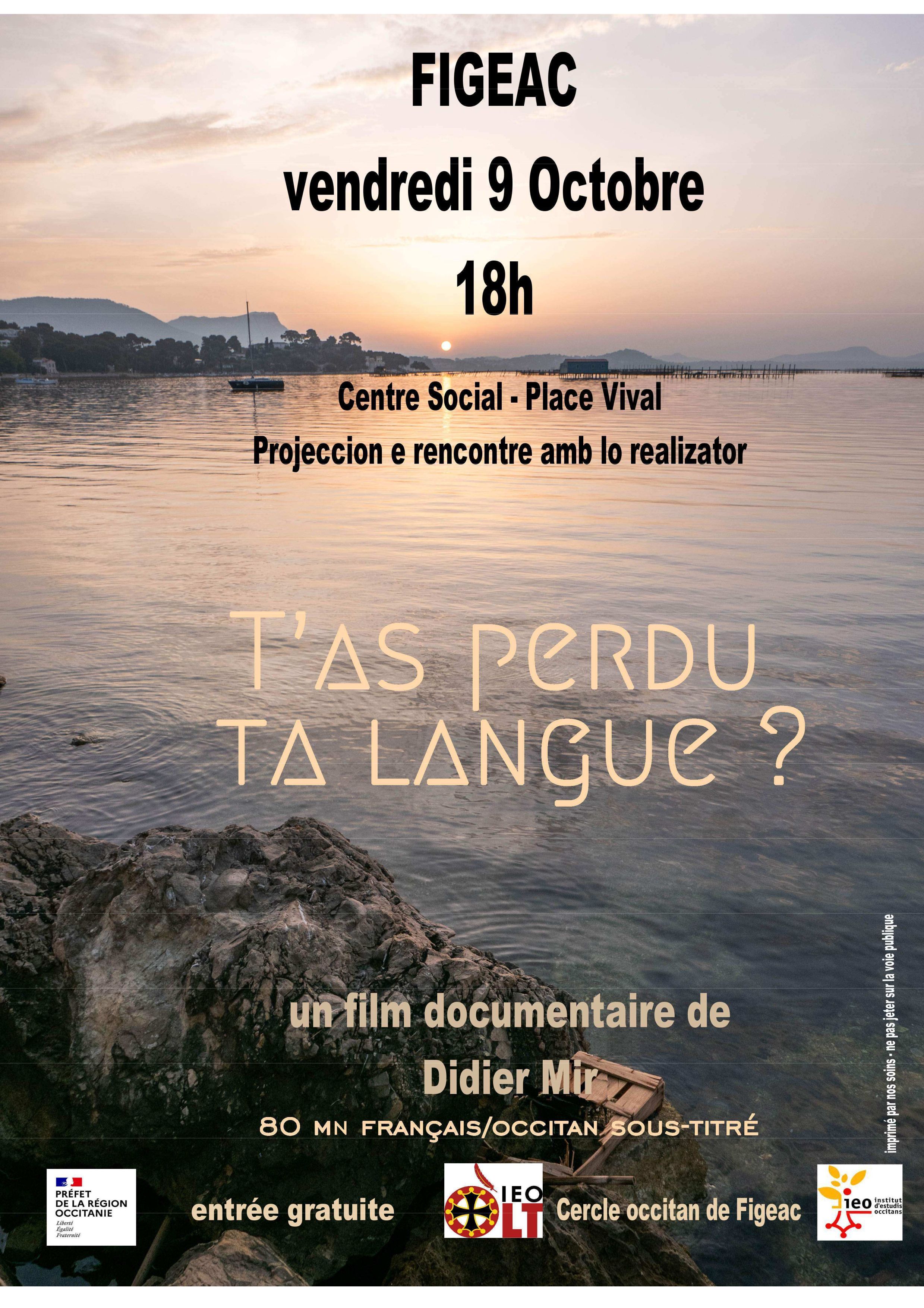 "T'as perdu ta langue ?" par Didier Mir