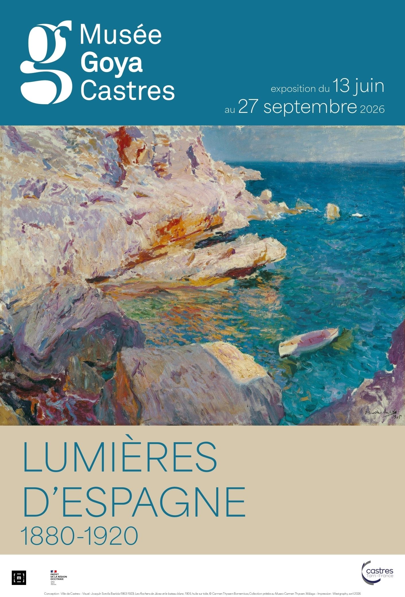 Visite guidée de l'exposition "Lumières d'Espagne. 1880-1920"