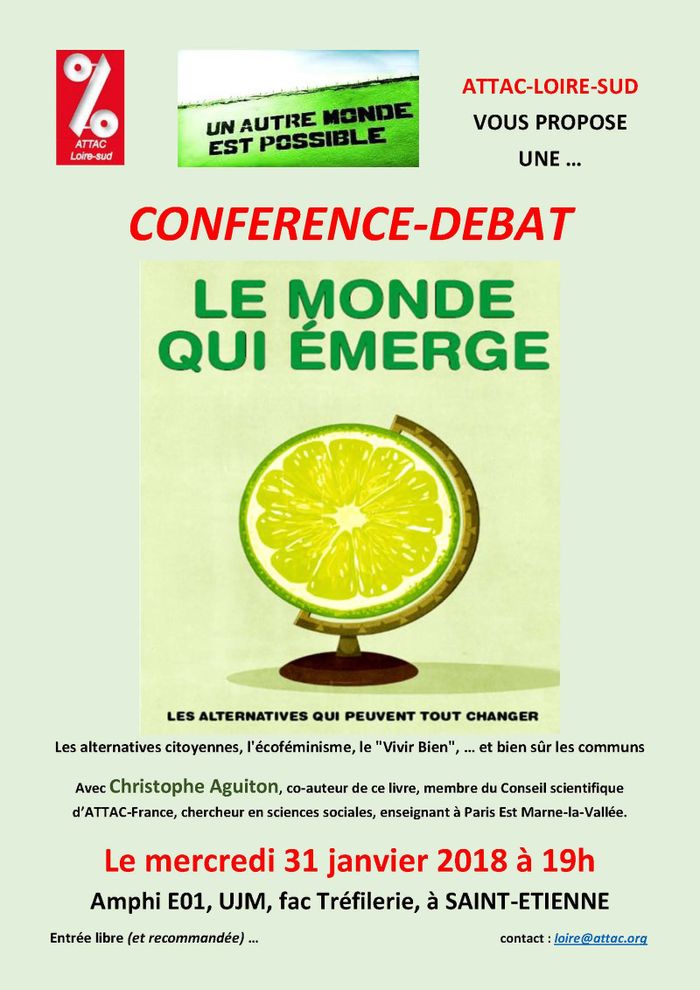 Le monde qui émerge
