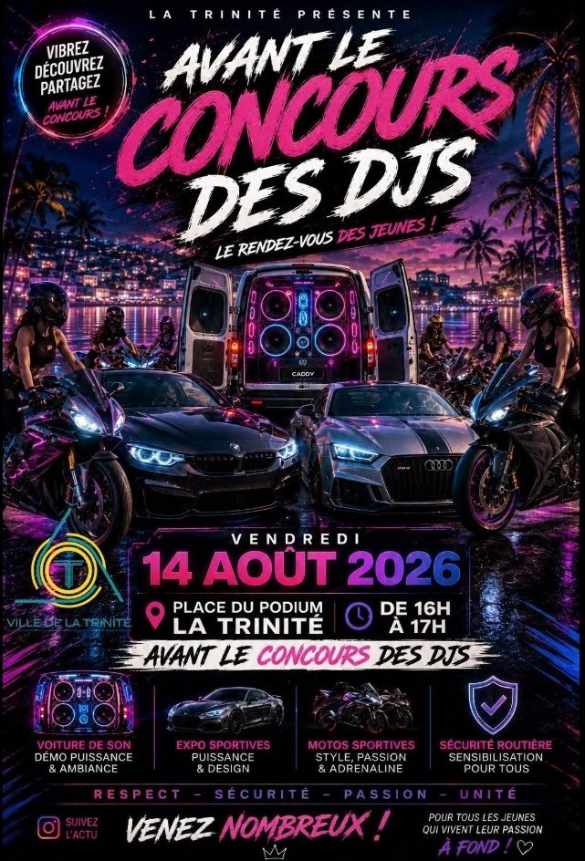 AVANT LE CONCOURS DES DJS