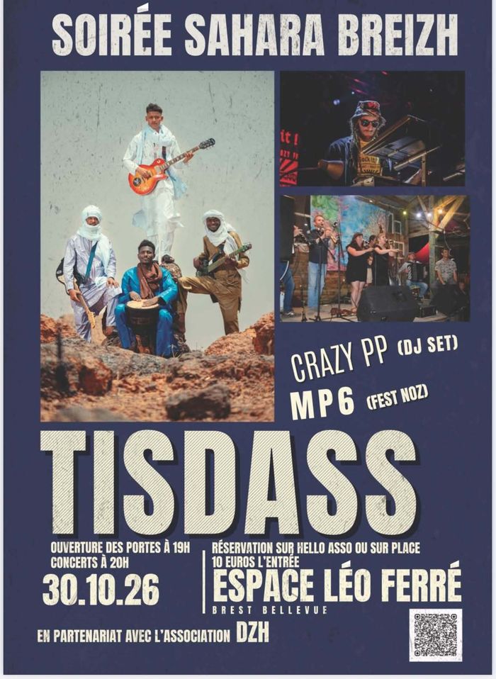 Concert Blues Tuareg / Trad BZH ! + DJ set