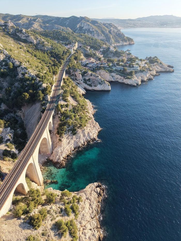 Discovering the Côte Bleue railway line in TER ZOU!