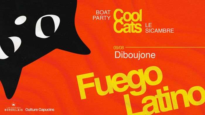 COOL CATS BOAT PARTY - Fuego Latino - 09.08