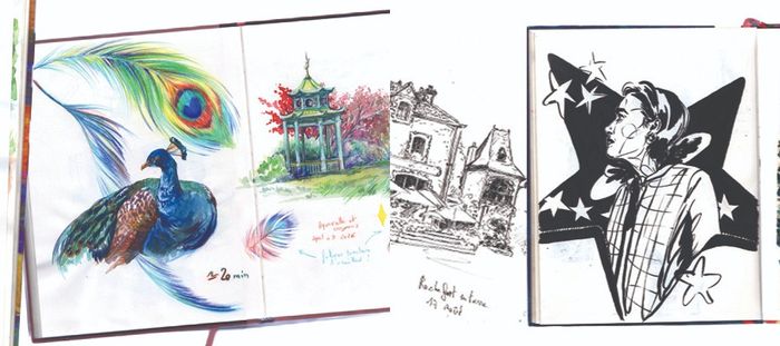Stage de dessin : Carnet de voyage !