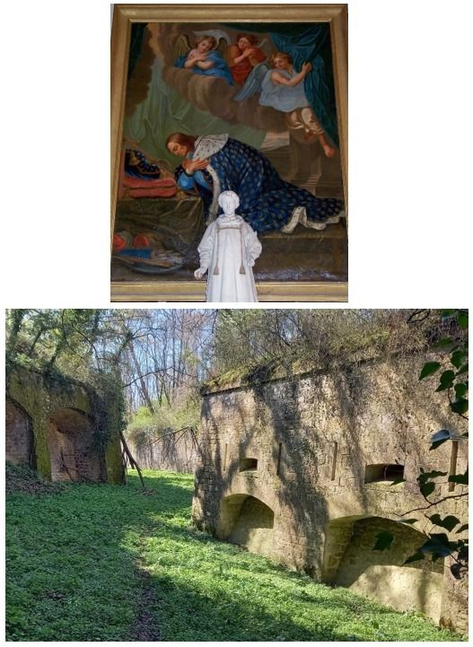Les tableaux de l’église du Village et le Fort de Vancia