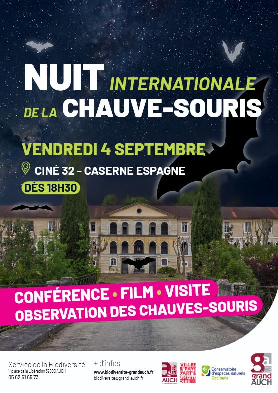 Nuit internationale de la chauve-souris à Auch