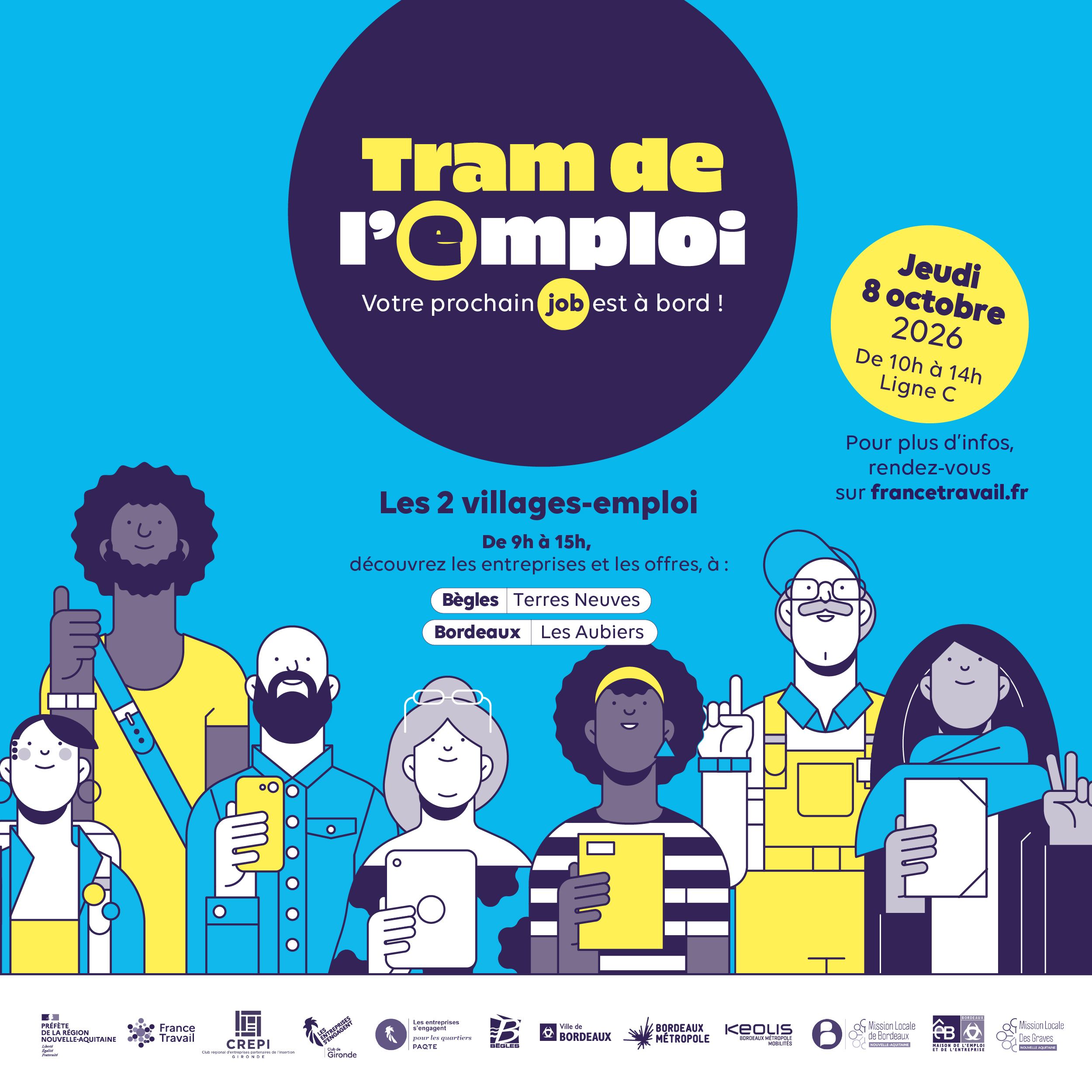 Tram de l'emploi/Village de l'emploi