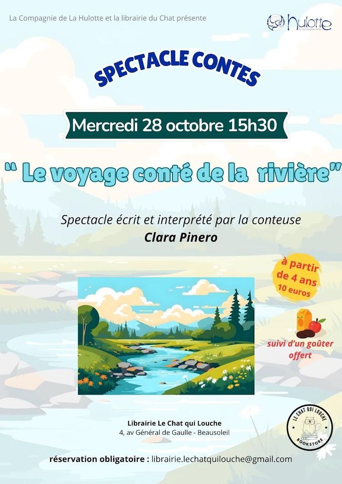 Le Voyage Conté de la Rivière. Clara Pinero