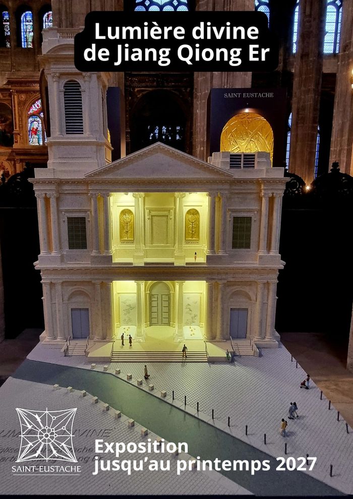 Lumière divine, installation de Jiang Qiong er