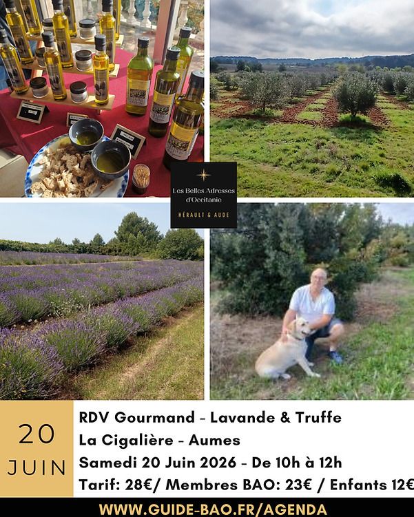 Rdv gourmand Lavande & Truffe