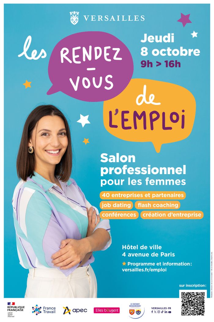 Un salon dédié à l'emploi et l'entrepreneuriat des femmes.