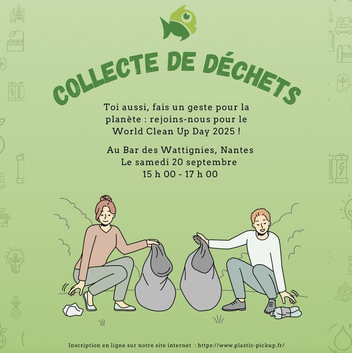 Ramassage des déchets avec Plastic Pickup au Wattignies