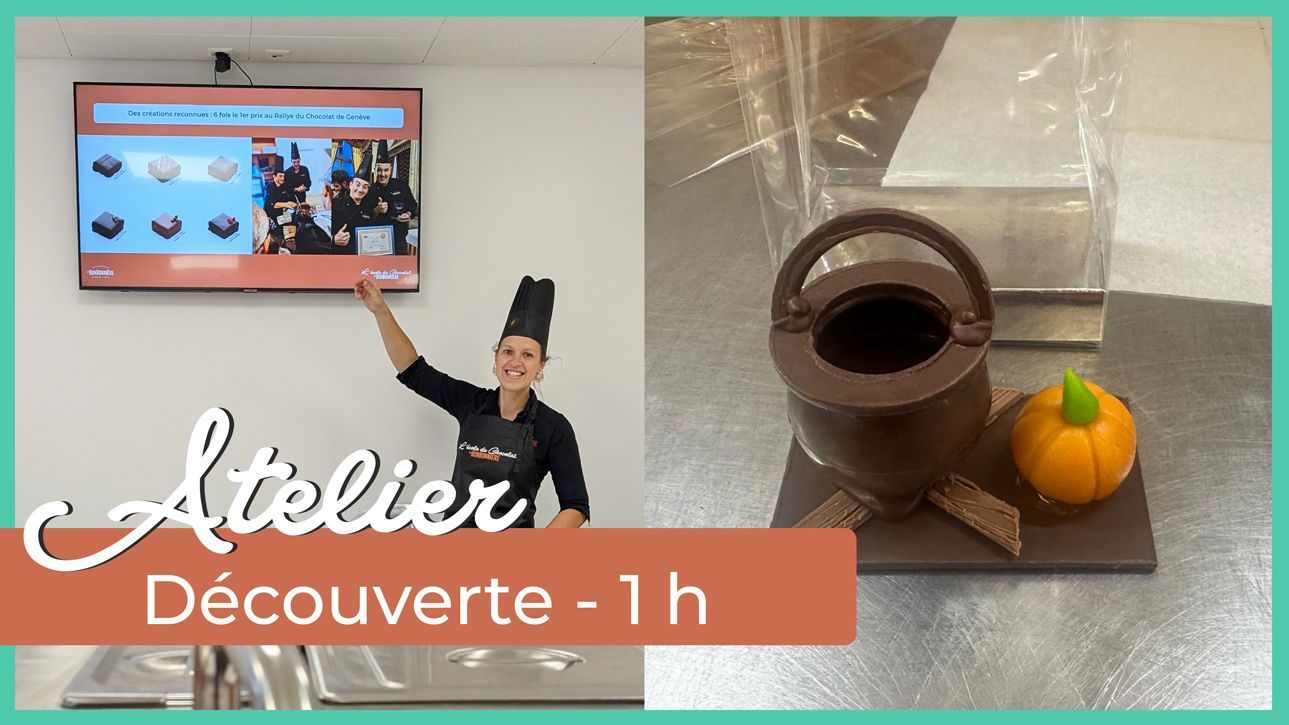 Atelier Créez votre création d'Halloween en chocolat