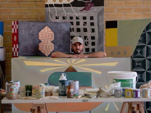Affiche Entrer dans l'arène — Thibault Gaudry