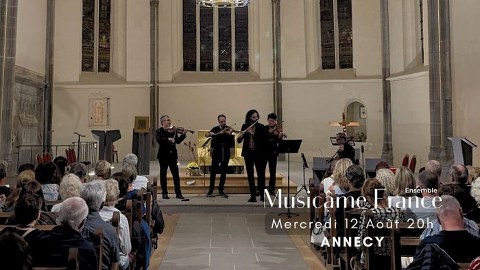 Affiche — Concert à Annecy : Ravel, Debussy, Vivaldi, Cantemir, Mozart, Bach, Doppler, Piazzolla, Waxman