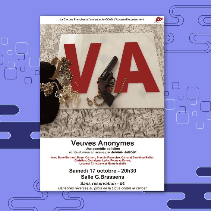Pièce de théâtre - Veuves Anonymes