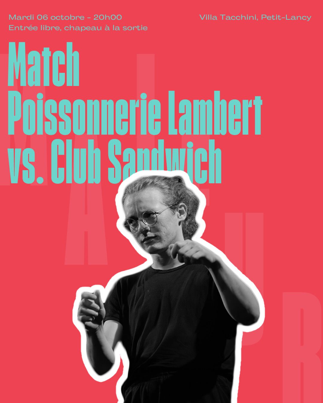 Match d'impro : Poissonnerie Lambert vs Club Sandwich