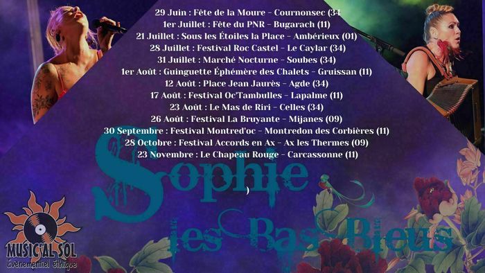 Festival Oc'tambulles avec Sophie Les Bas Bleus