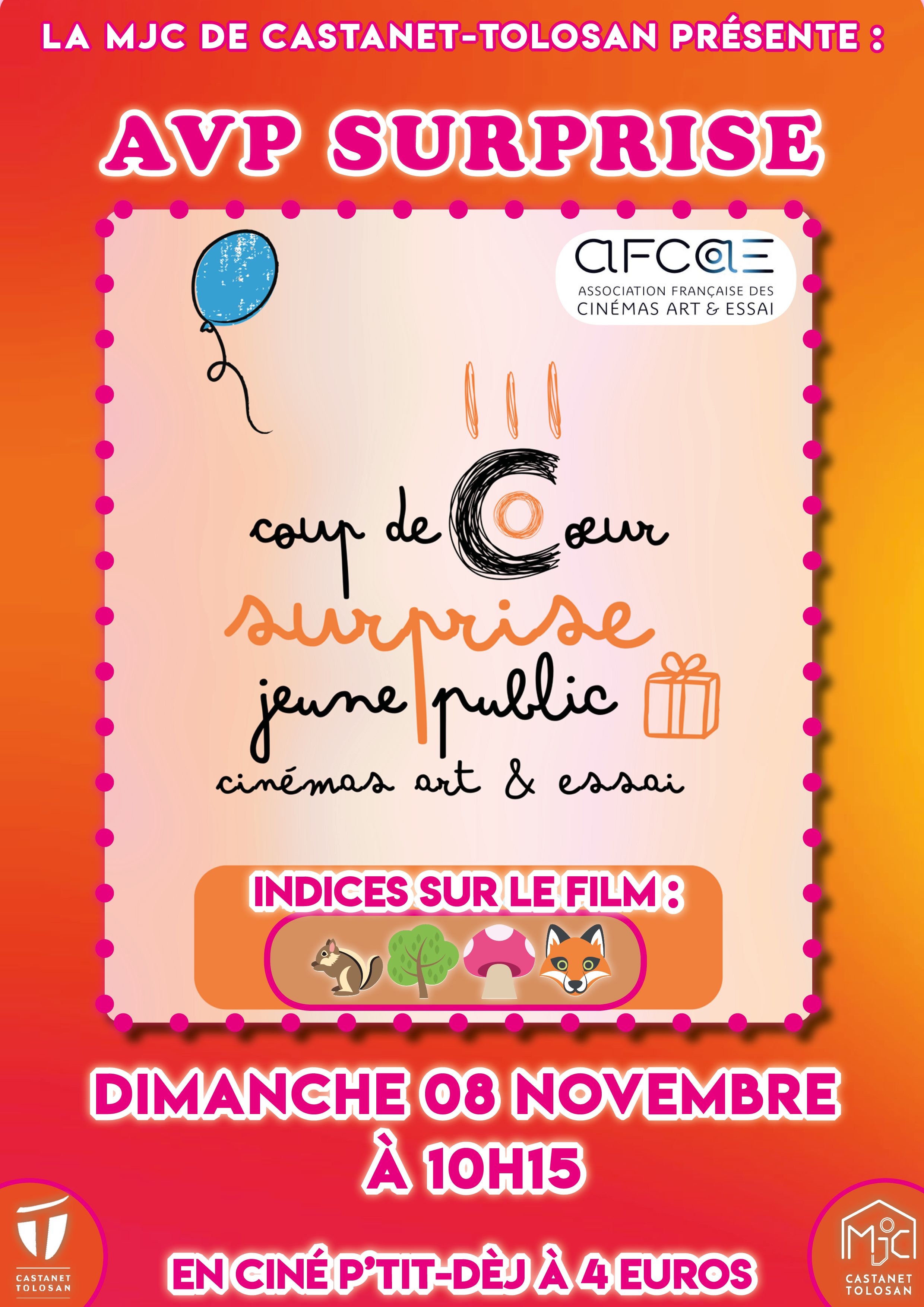 Cinema Breakfast & Surprise Film - AFCAE Young Audience Favourite