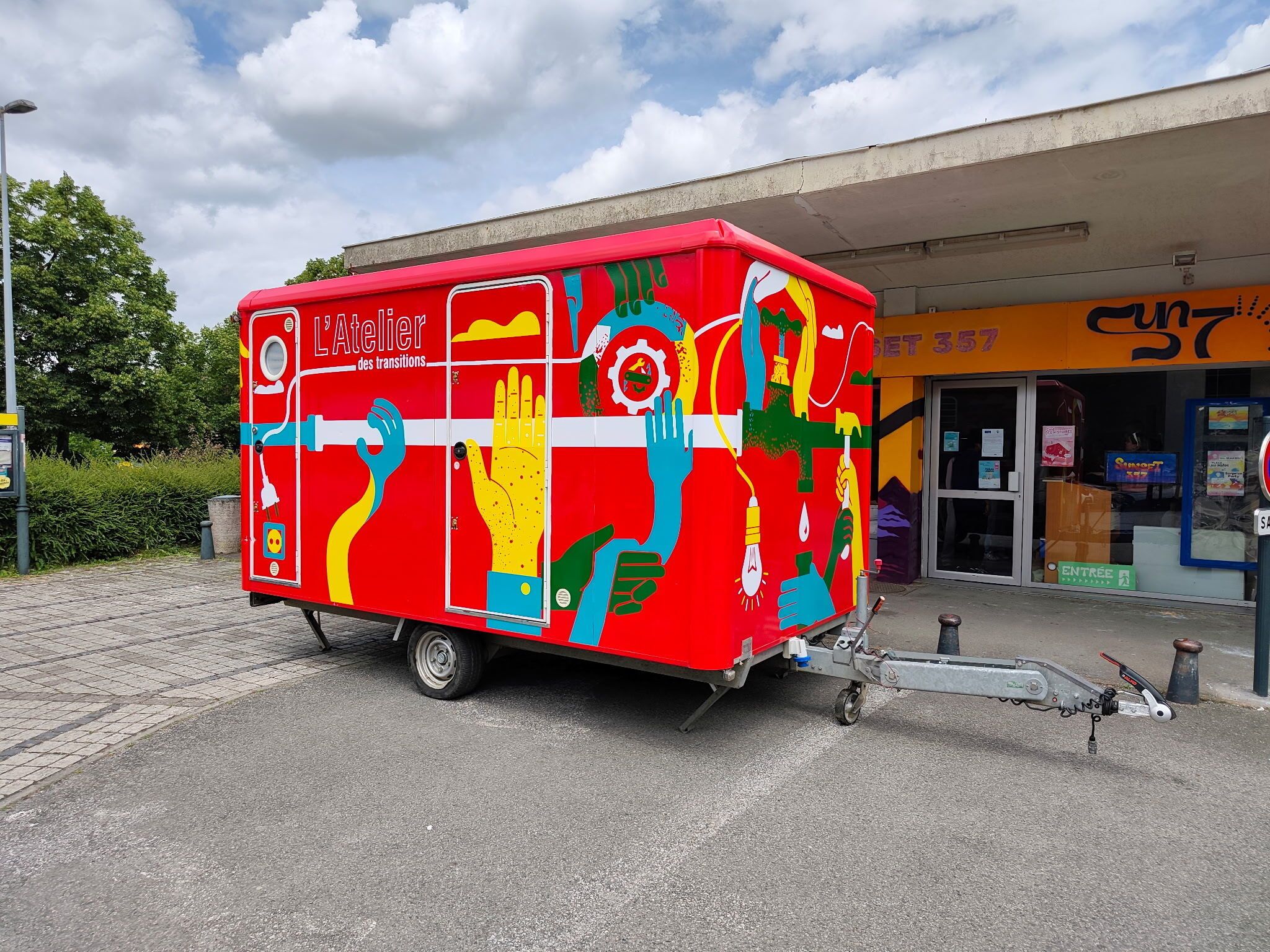 Atelier mobile participatif d'auto-réparation - Trégain