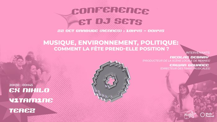 FLY2K x HEXER : Conférences & DJ sets