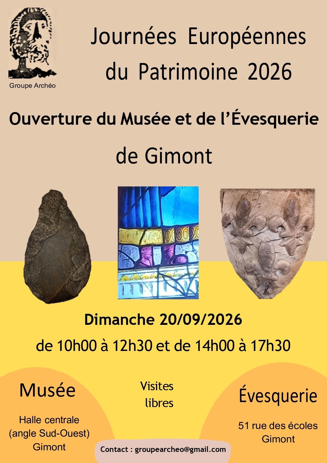 Visite guidée de l'évesquerie