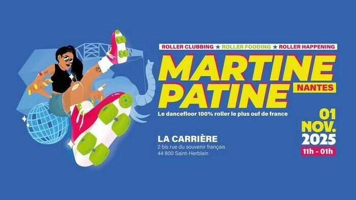Martine Patine - Dancefloor 100 % roller