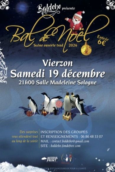 Affiche — Bal de Noel