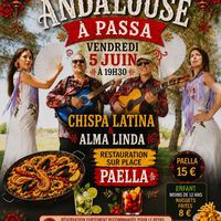 Soirée andalouse - Chispa latina et Alma Linda