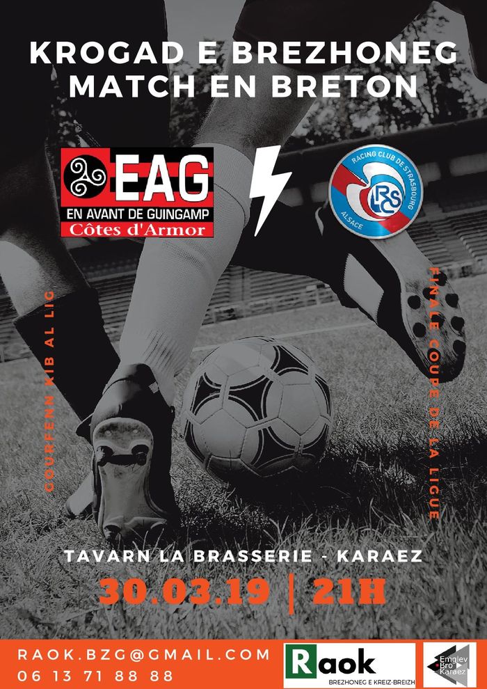 Finale de la Coupe de la Ligue commentée en breton