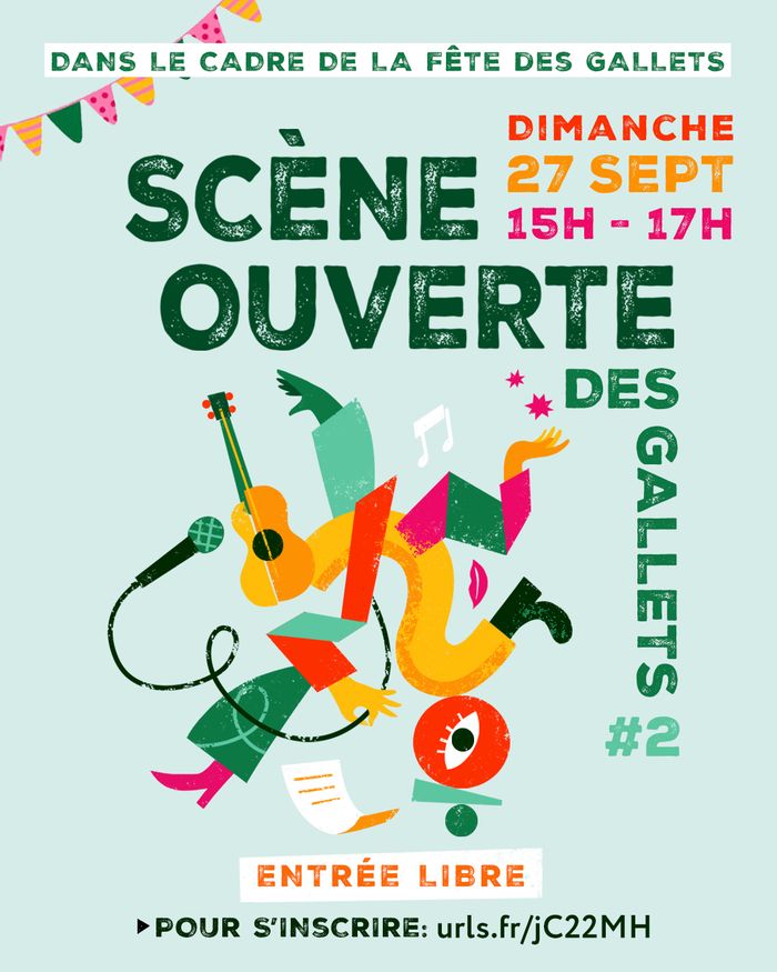 Affiche — Scène ouverte des Gallets #2