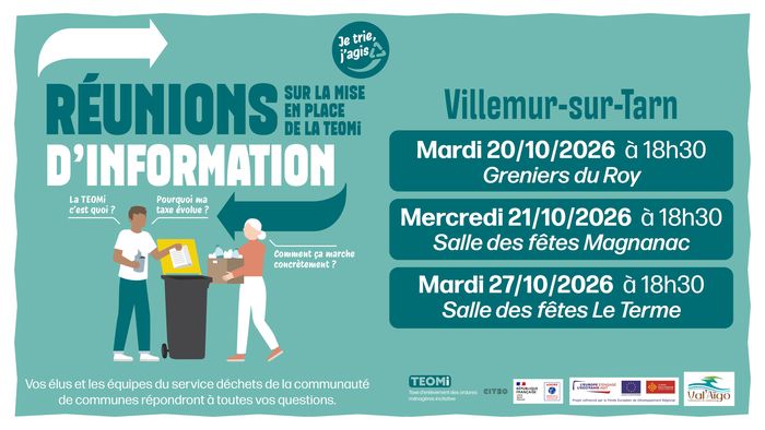 Réunion publique d'information TEOMi - Villemur-sur-Tarn