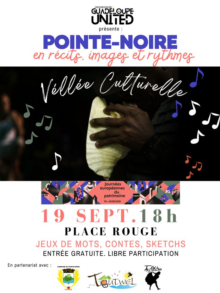 VEILLÉE CULTURELLE - Pointe-Noire en récits, images et rythmes