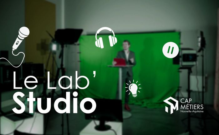 Venez découvrir et tester le matériel du Lab Studio pour enregistrer vos capsules pédagogiques. Cap Métiers met à disposition de ses adhérents le Lab' Studio, un studio d'enregistrement vidéo, pour...