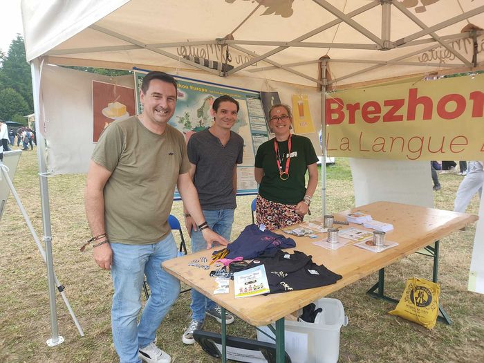 Stand brezhoneg er gouel Breizh Energies