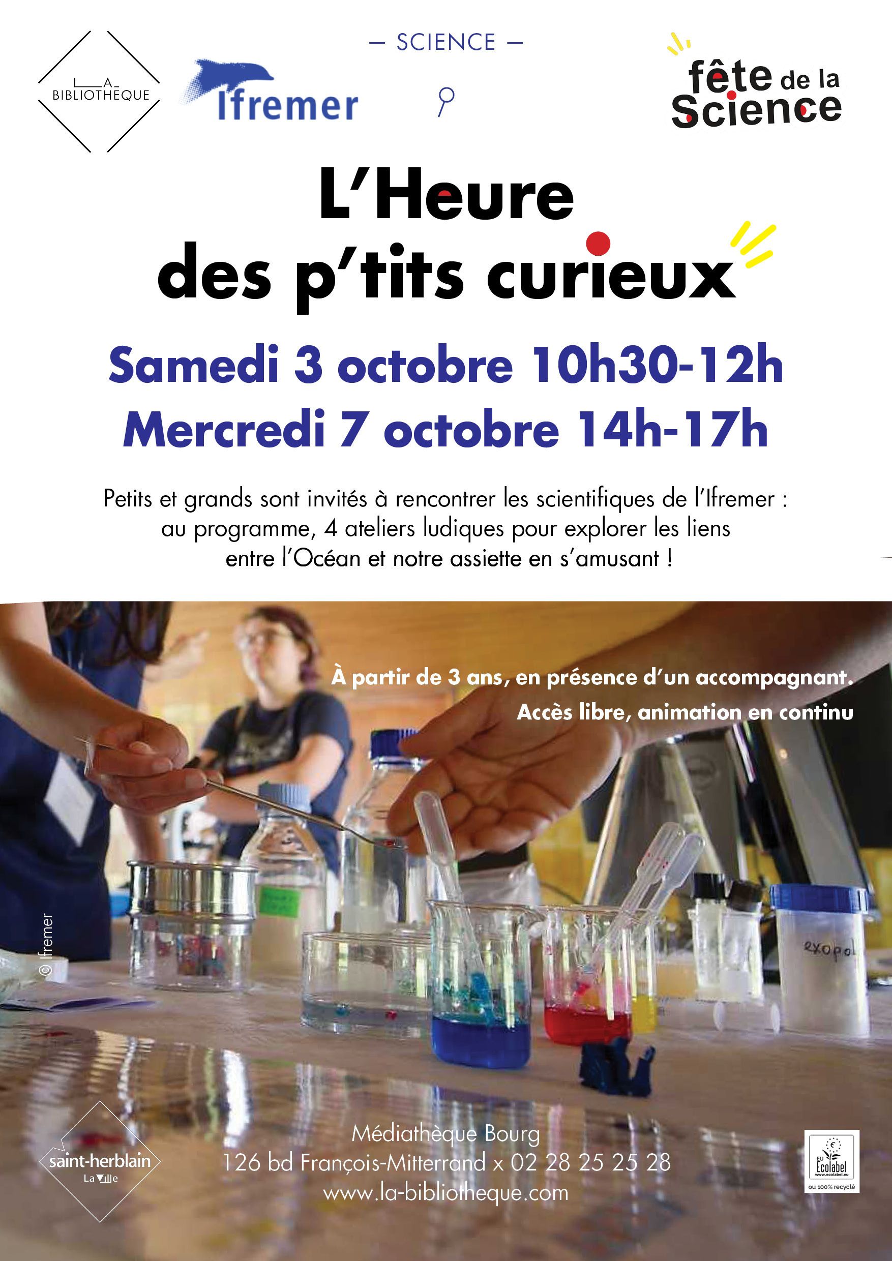 Heure des P'tits Curieux