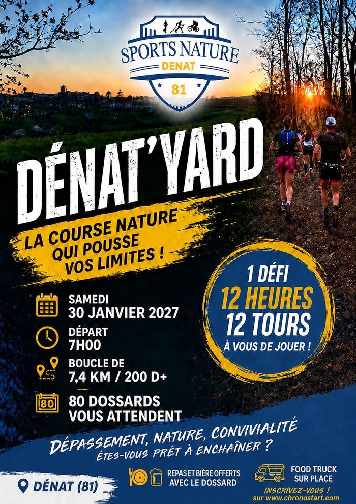 Dénat'Yard : la course nature qui pousse vos limites !