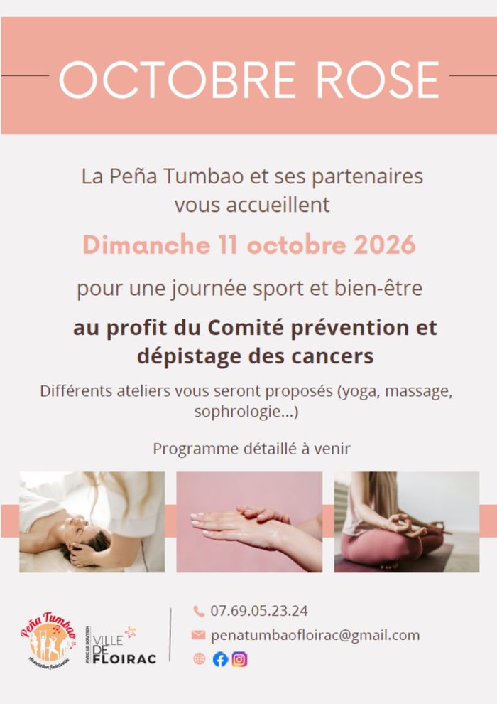 Octobre rose avec la Peña Tumbao