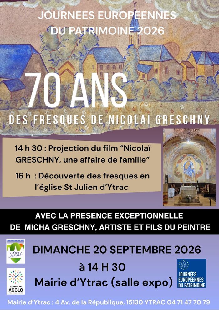 70 ans des fresques de Nicolaï Greschny