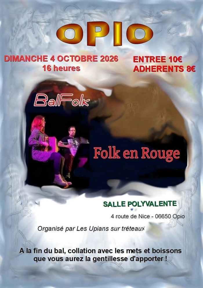 Affiche — Bal d'Opio